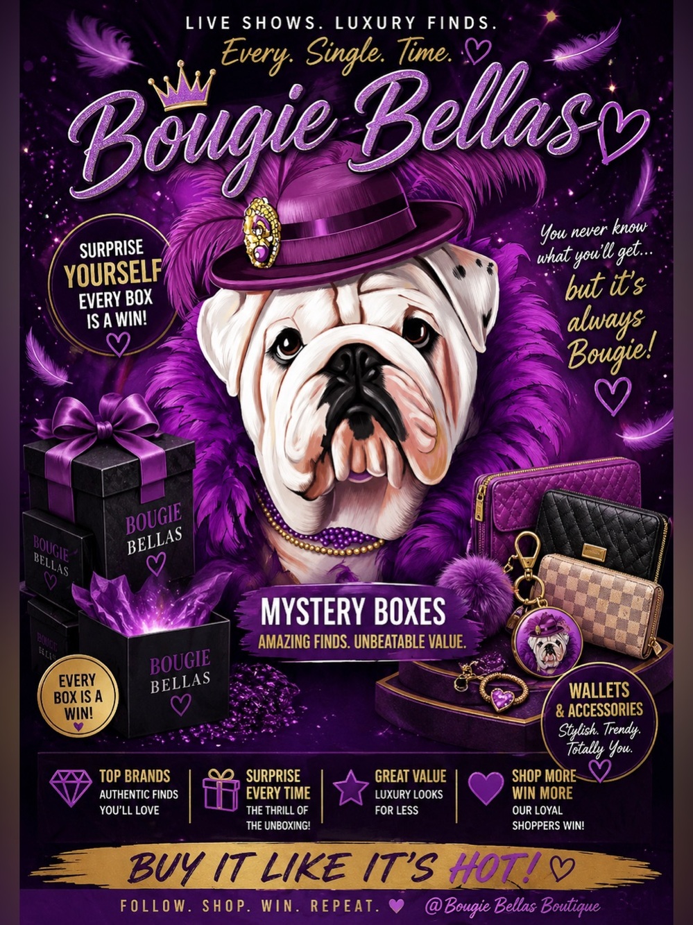 Bougie Bella's Fire Bags Mystery Boxes 🔥👜🎁